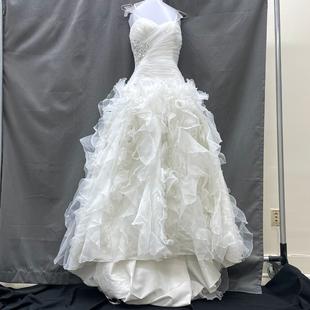 Alita Graham Pleated Mermaid Ruffle Skirt - Kleinfeld
